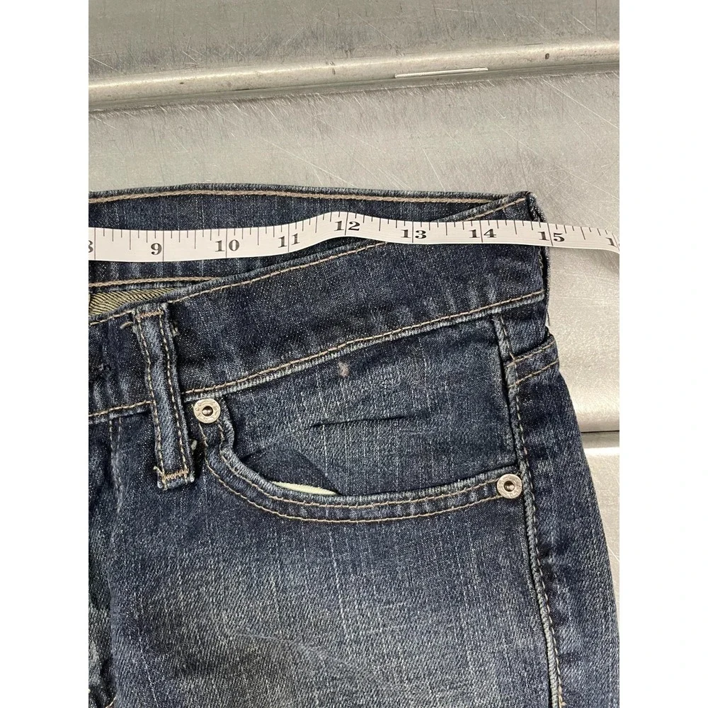 Levis 511 Jeans Mens 29X32 Blue Dark Wash Denim‎ Slim Straight Leg